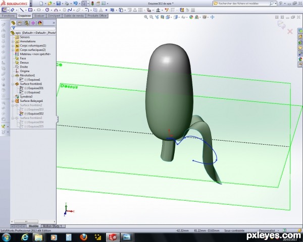 Creation of Hoops pop's: Step 2