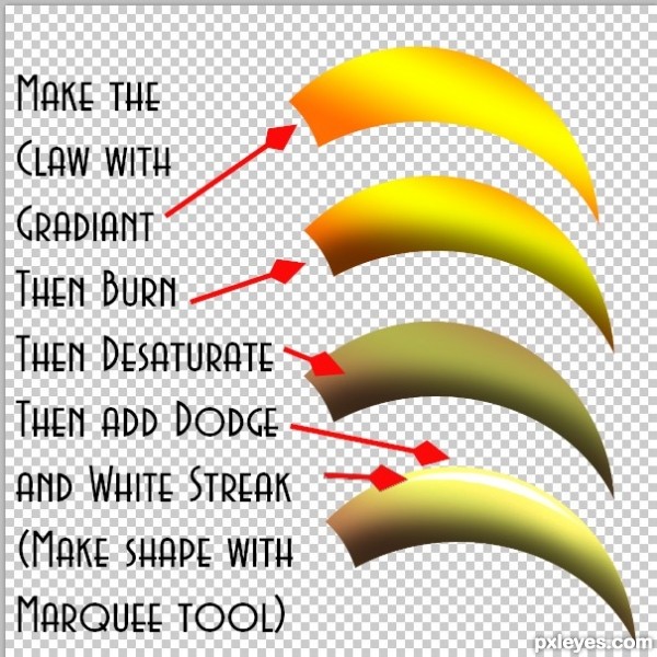 Creation of Not Easy to Explain at Parties: Step 10