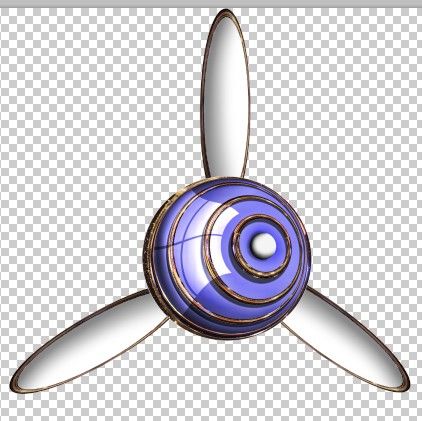 Creation of Propeller Eyes: Step 8