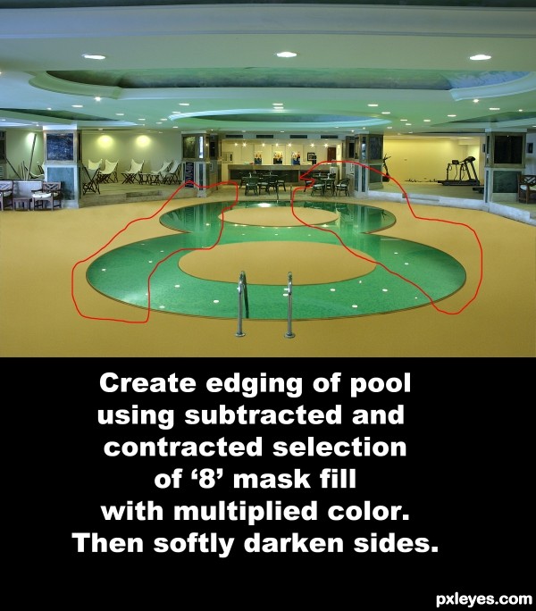 Creation of Cousteau's Pool: Step 5