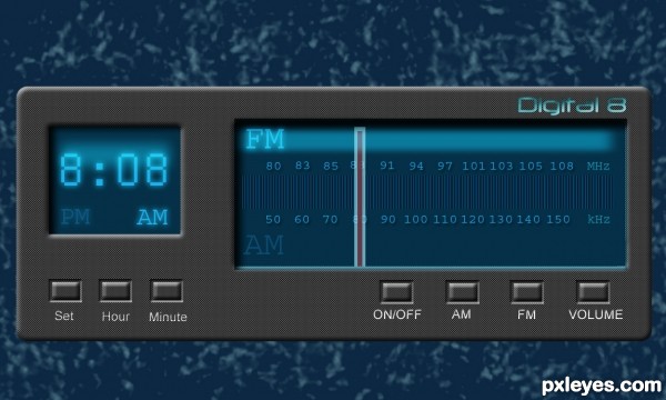 Creation of Digital 8 Radio Clock: Step 7