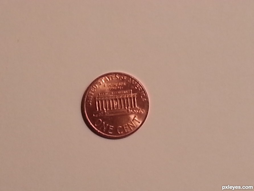 Creation of No-sided Penny: Step 2