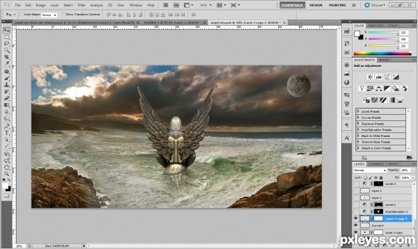 Creation of The Sea Guardian: Step 4