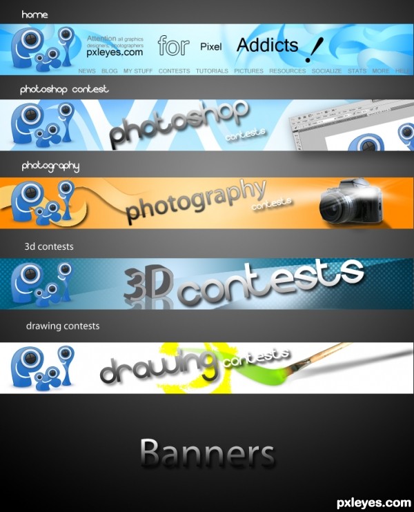 pxl banners