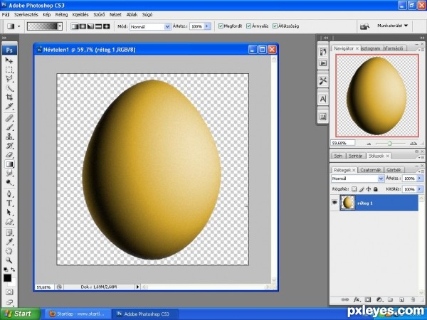 Creation of Eggs: Step 2