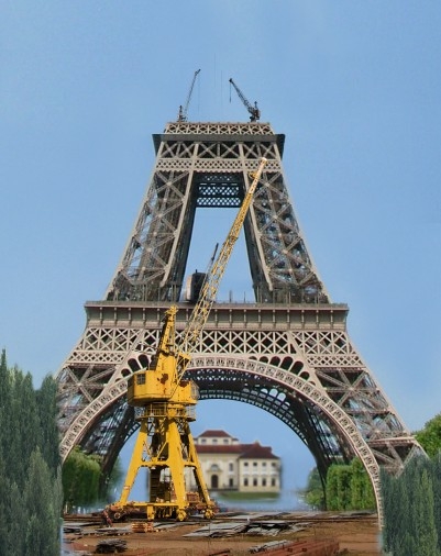 Creation of Eiffel Tower - July 1888: Step 11