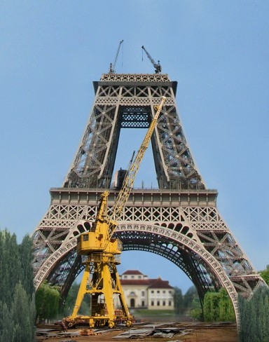 Creation of Eiffel Tower - July 1888: Step 12