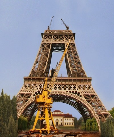 Creation of Eiffel Tower - July 1888: Step 13