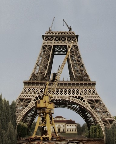 Creation of Eiffel Tower - July 1888: Step 14