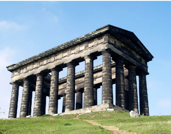 Creation of Penshaw Monument: Step 1