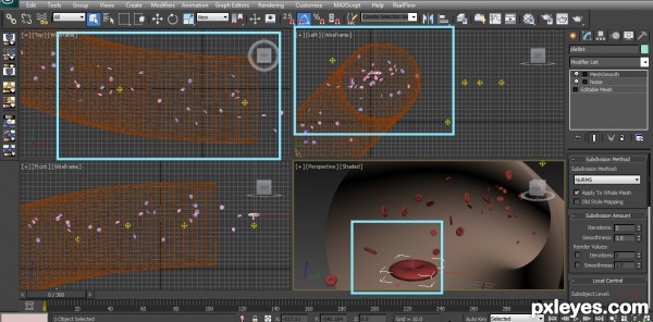 Creation of Blood Cells with Particle: Step 7