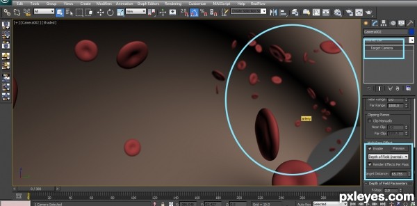 Creation of Blood Cells with Particle: Step 9