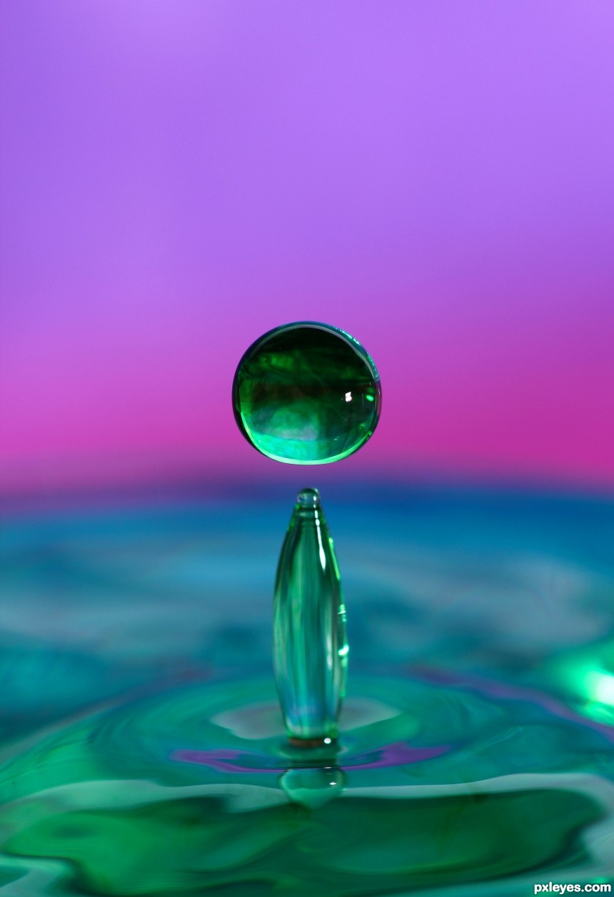 Droplet photoshop picture)