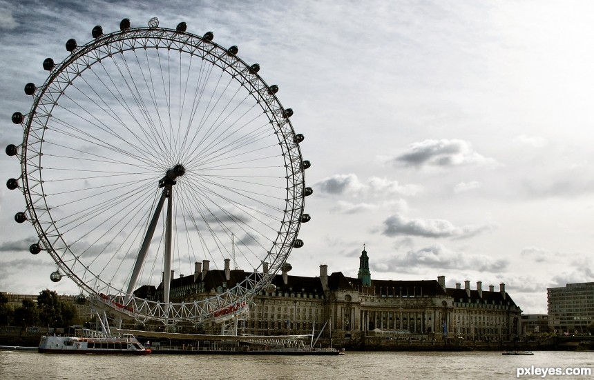 London photoshop picture)