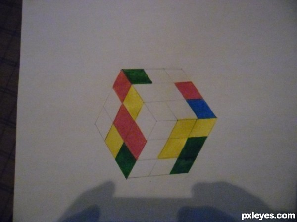 Creation of My Rubik Cube: Step 3