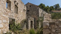 Deserted village in Croatia