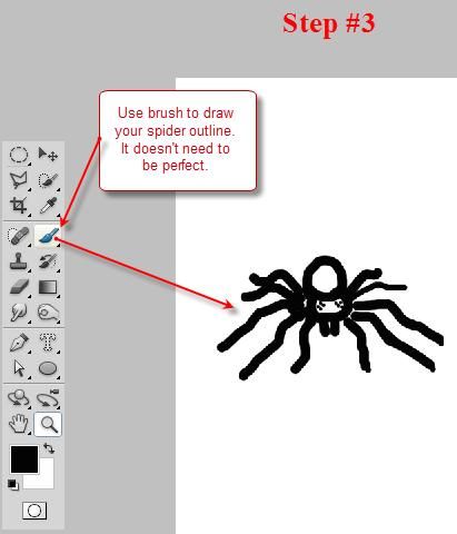 Creation of The Spider: Step 3