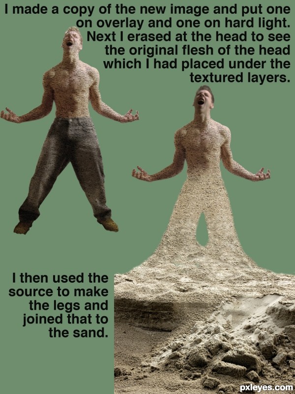 Creation of Sandman: Step 2