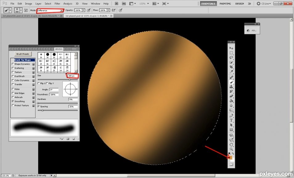 Creation of Lunar Horizon: Step 4