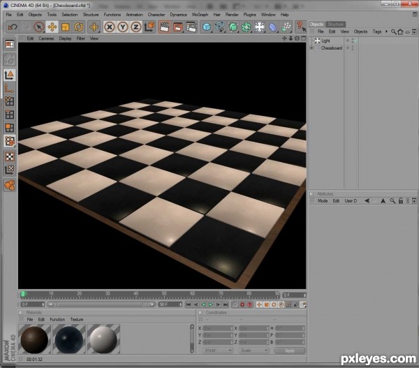 Creation of Chessboard: Step 7