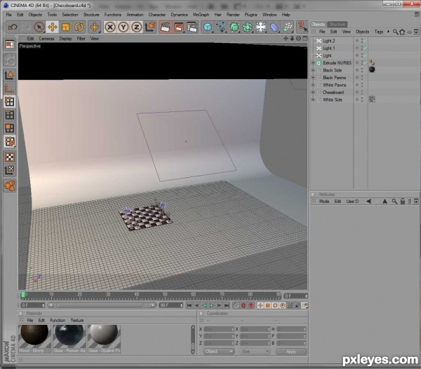 Creation of Chessboard: Step 20
