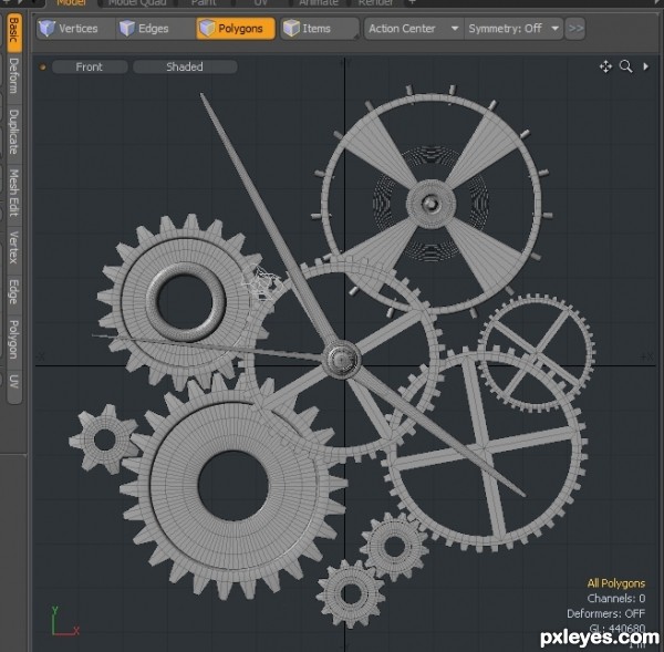 Creation of Clockwork Orange  : Step 13