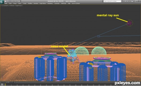 Creation of Mars Colony : Step 4