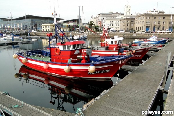 Creation of Red Boats: Step 1