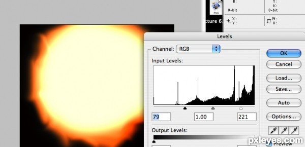 Creation of Staring at the Sun: Step 3