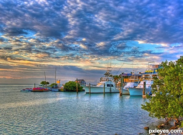 Morning light on Marina