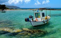 Crete Fishing Boat