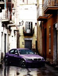 Tuned BMW in Sicily