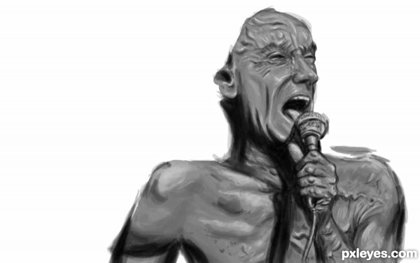 Creation of Iggy Pop: Step 8