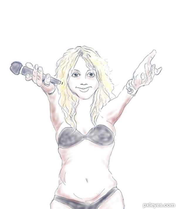 Creation of Britney Spears: Step 3