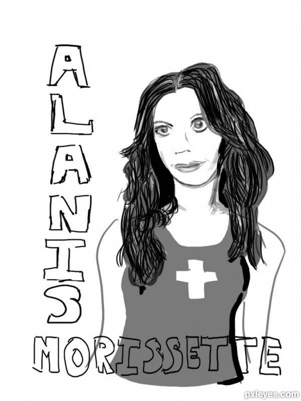 Creation of Alanis Morissette: Step 5