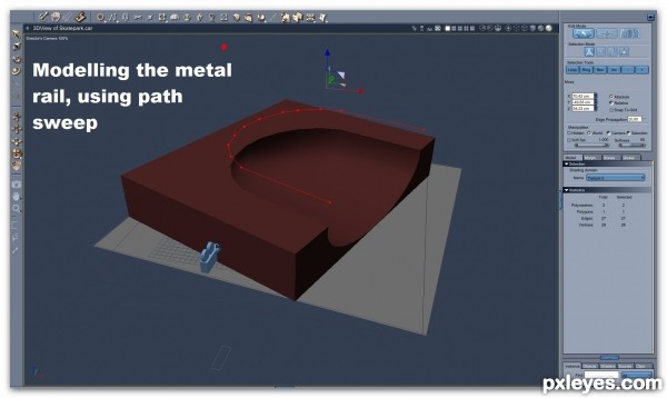 Creation of On the edge !!: Step 49