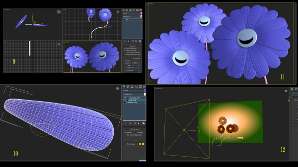 Creation of Smileflower: Step 3