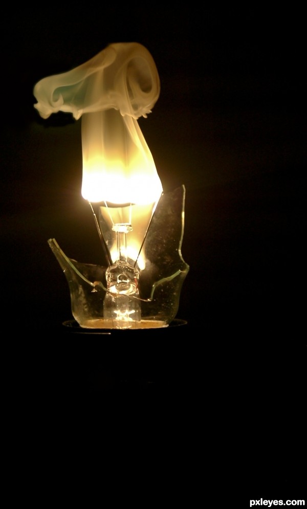 Light Bulb Smoke