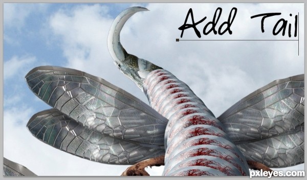 Creation of Alula the Winged One: Step 23