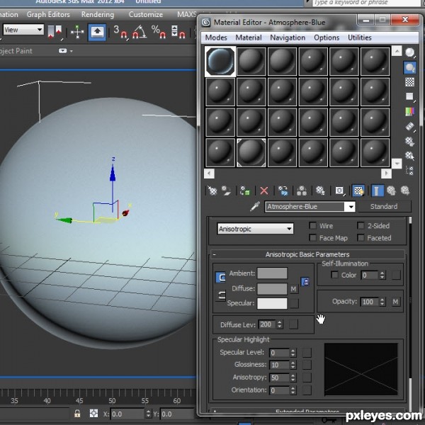 Creation of Ice Planet Of Zentar Prime: Step 7