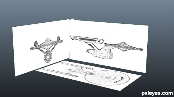 Creation of NCC-1701B: Step 1