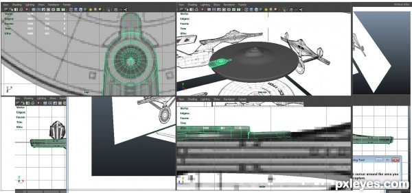 Creation of NCC-1701B: Step 3