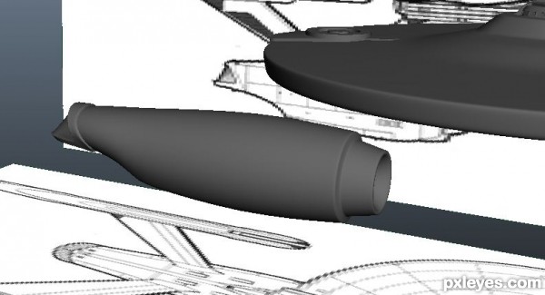 Creation of NCC-1701B: Step 6