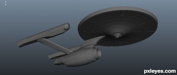 Creation of NCC-1701B: Step 12