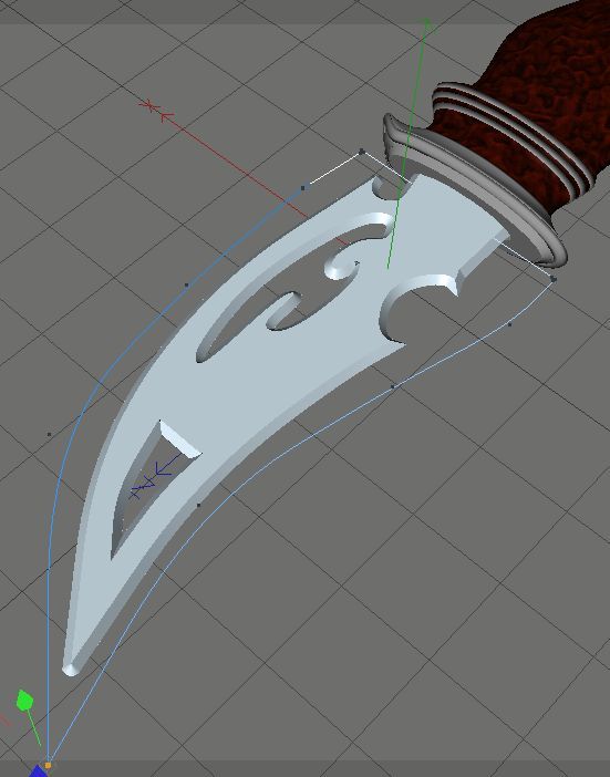 Creation of Ali Baba's Dagger: Step 4