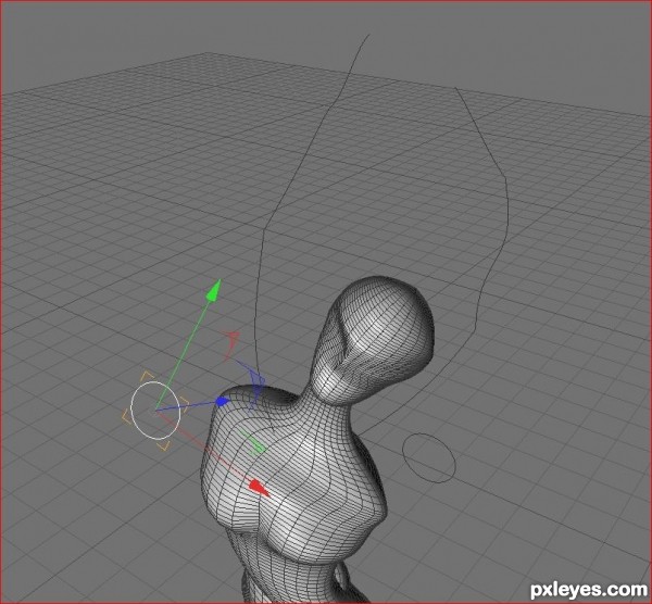 Creation of The Dance of the Elements: Step 7