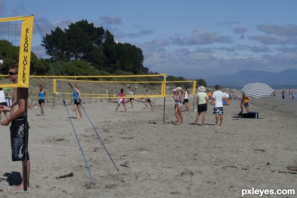 Creation of Beach volleyball: Step 1