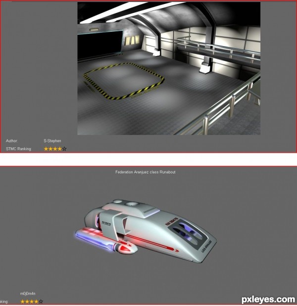 Creation of Chief of the Shuttle Bay: Step 1