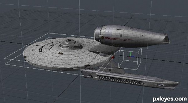 Creation of USS Kilimanjaro: Step 1