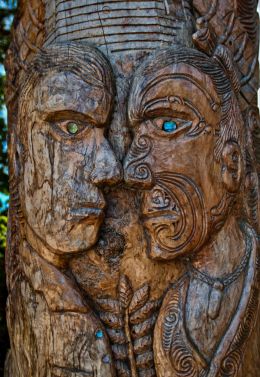 Wooden sculpture